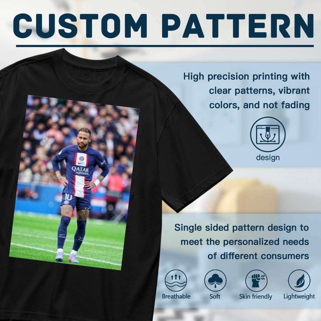 Powerful Football Graphic Tee Show Off Your Love for the Sport
