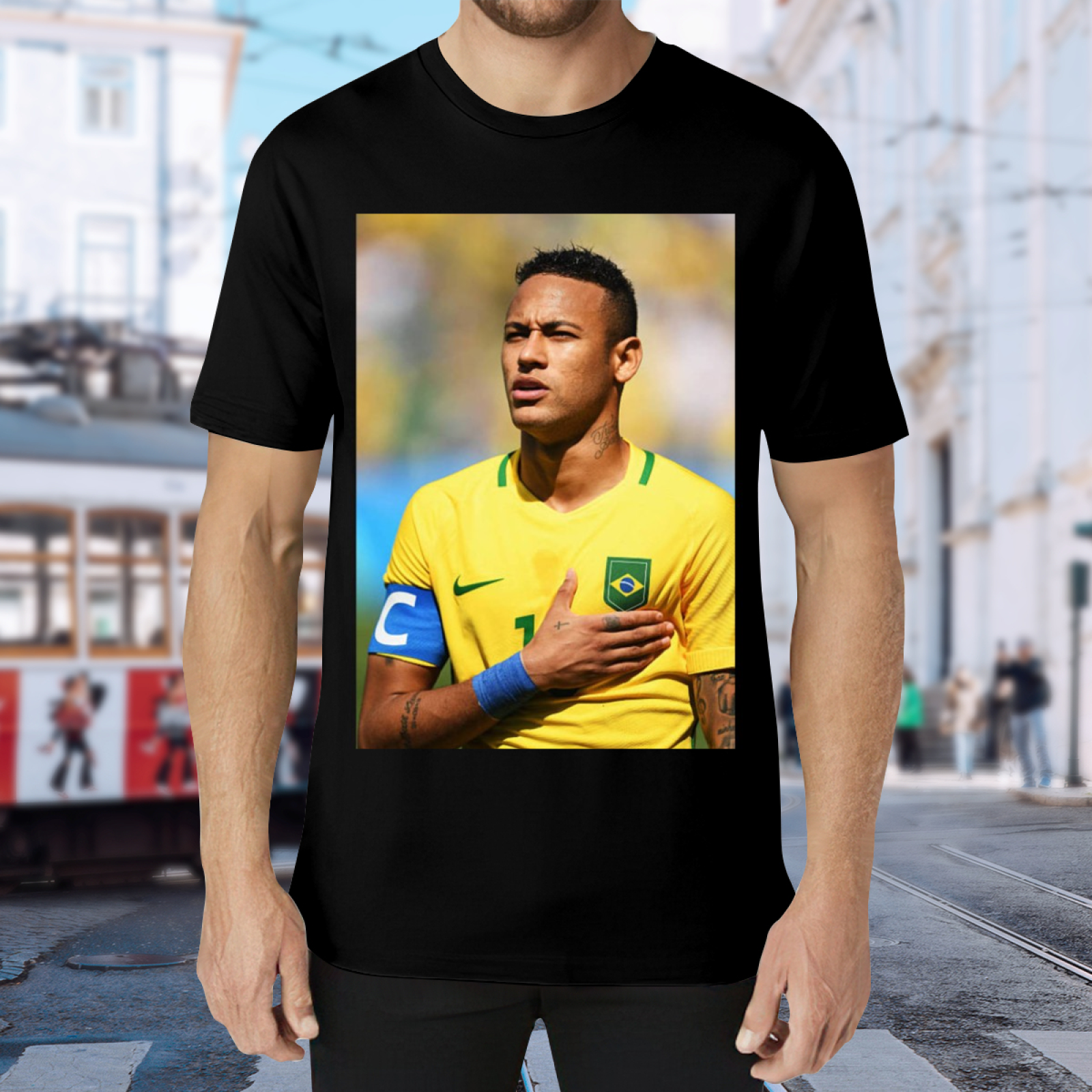On the Field Graphic T-Shirt Celebrate Football Like Never Before