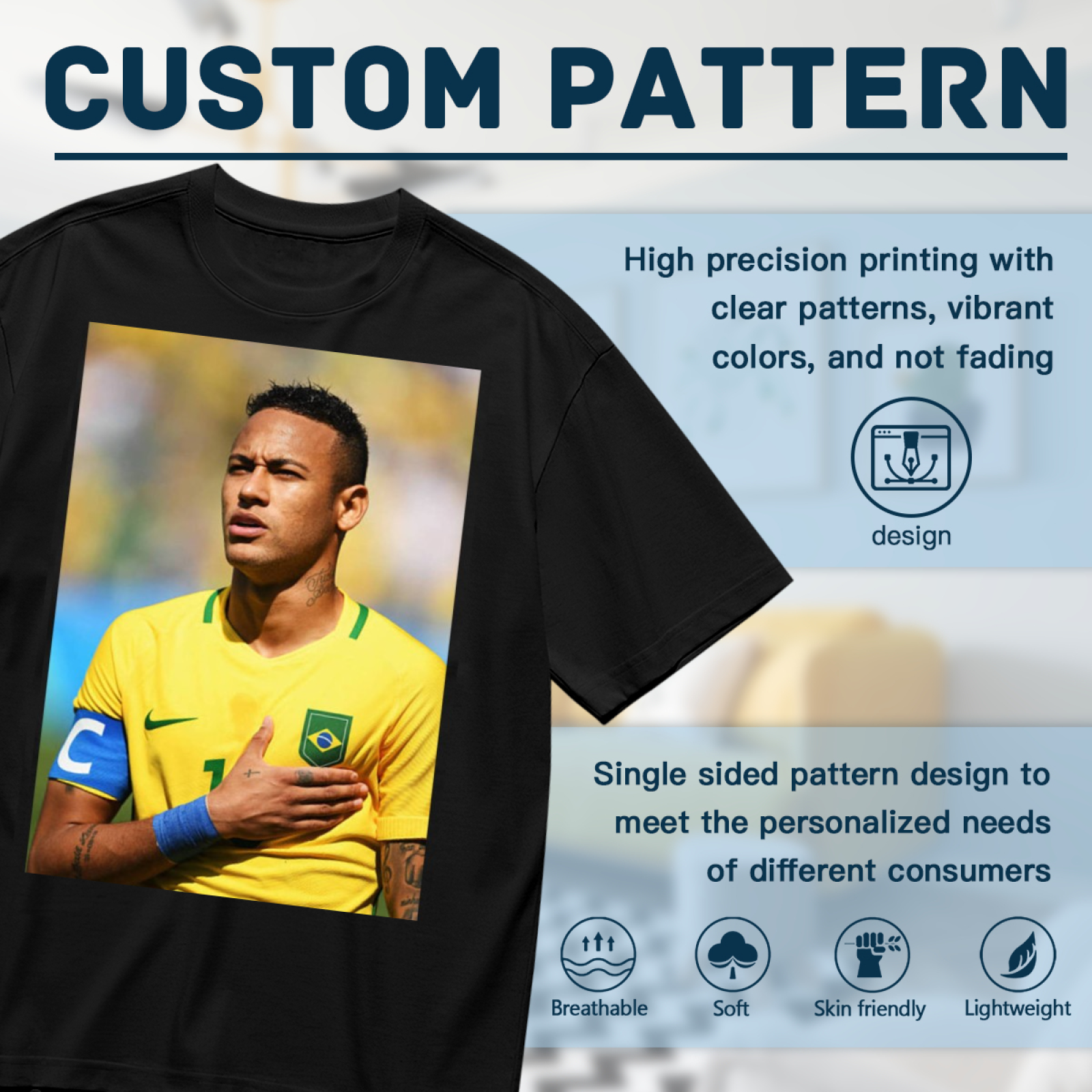 On the Field Graphic T-Shirt Celebrate Football Like Never Before