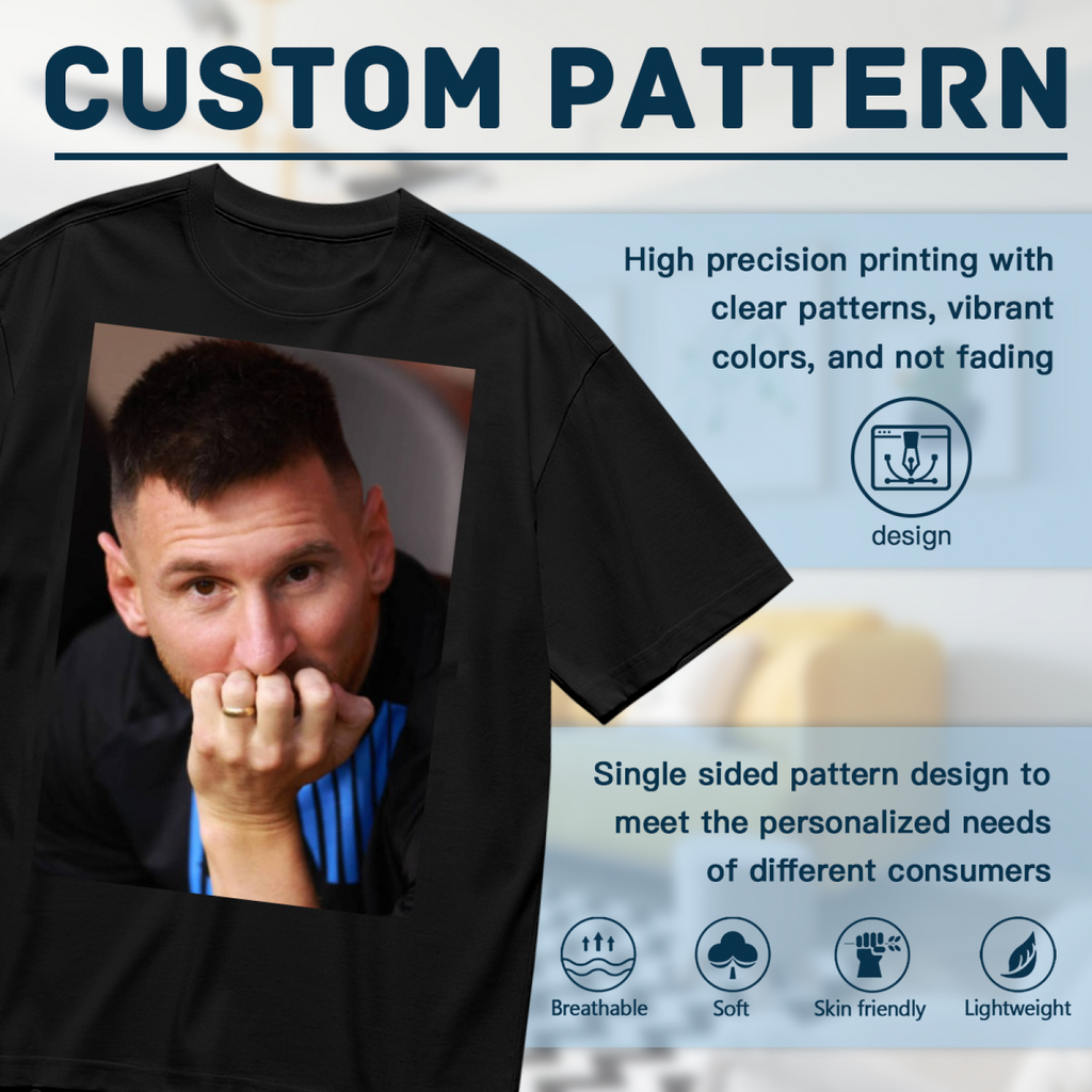 Striking Soccer Hero Tee Celebrate the Football Legends