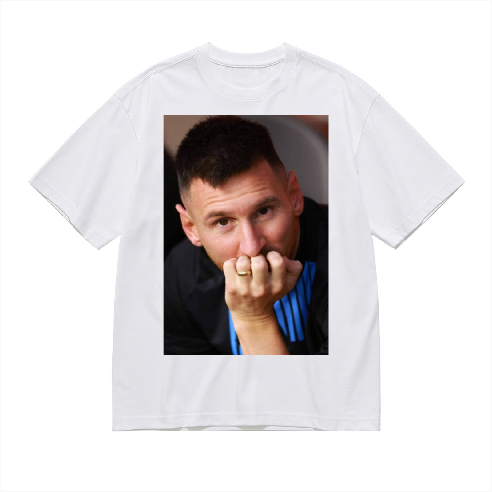 Striking Soccer Hero Tee Celebrate the Football Legends