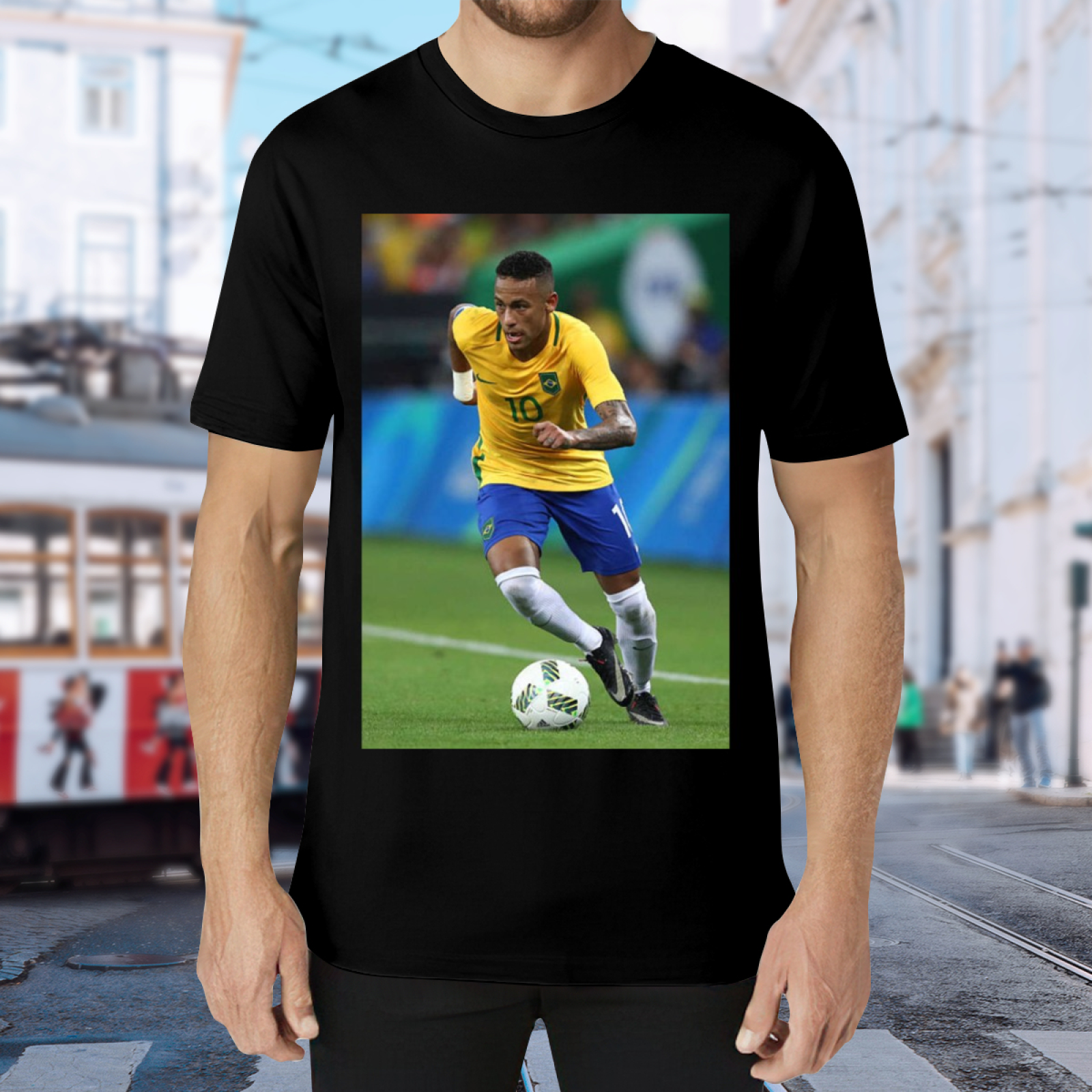 World-Class Football Graphic T-Shirt Ideal for Soccer Lovers