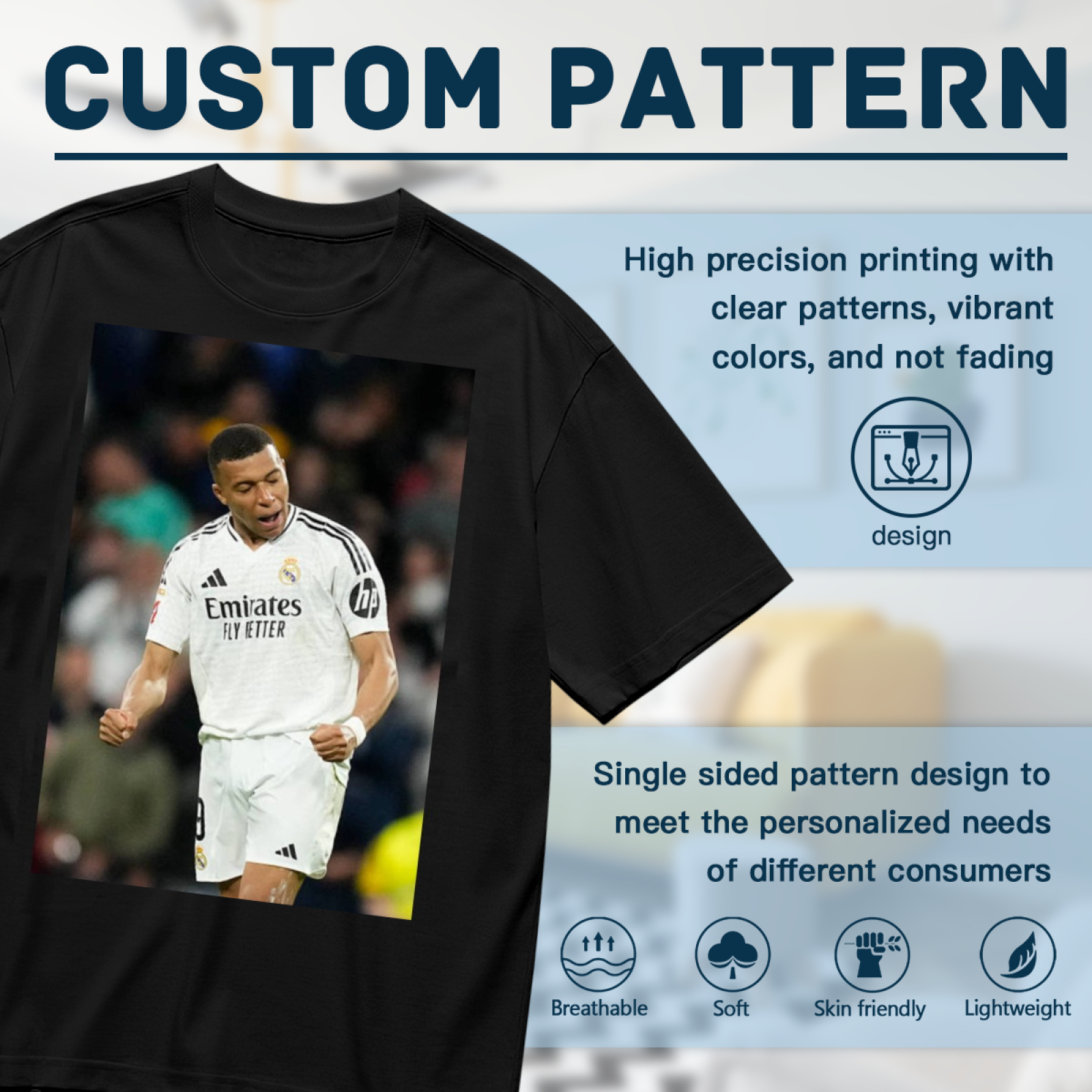 Football Legacy Star Tee Show Your Passion for the Beautiful Game
