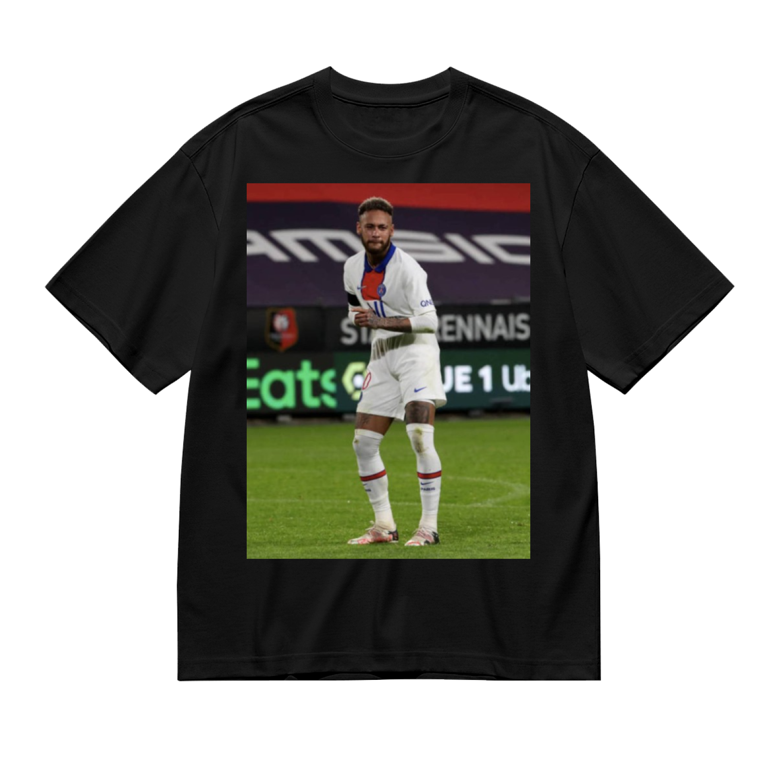 Football Action Hero Graphic Tee Show Your Football Spirit