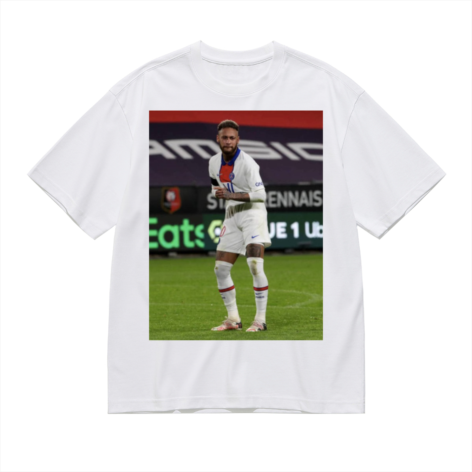 Football Action Hero Graphic Tee Show Your Football Spirit