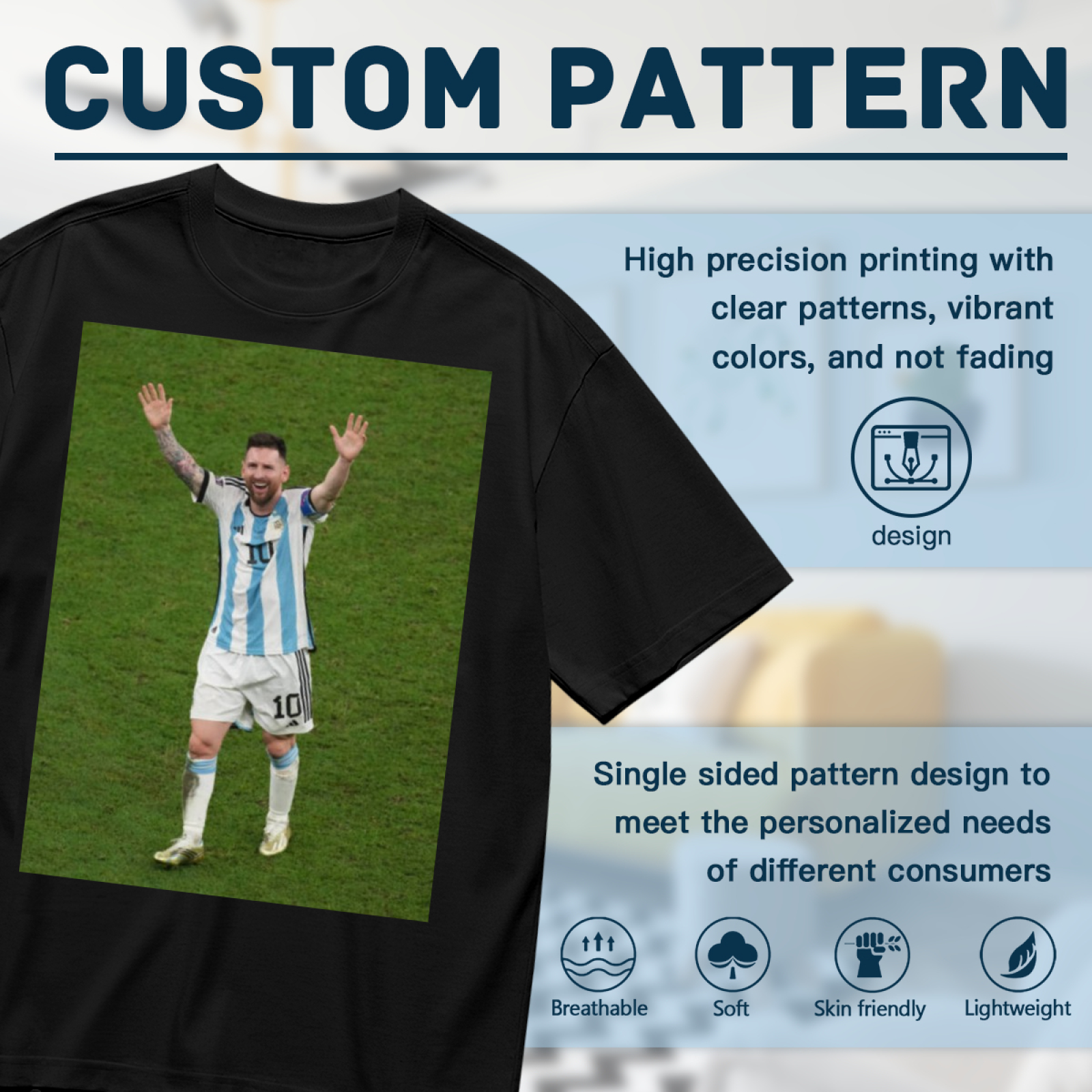 Soccer Passion Star T-Shirt Celebrate Football¡¯s Greatest Goals