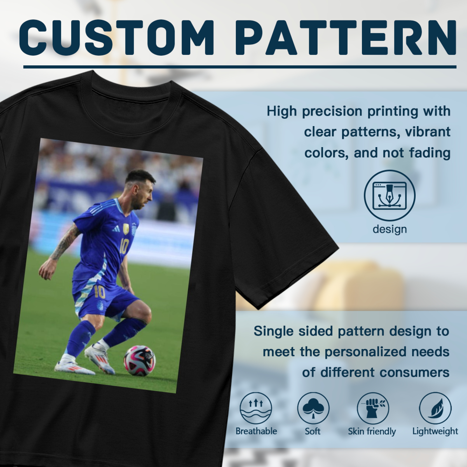 Football Victory Hero Tee Showcase Your Football Spirit