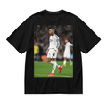 Football Striker Action T-Shirt Celebrate the Thrills of Soccer