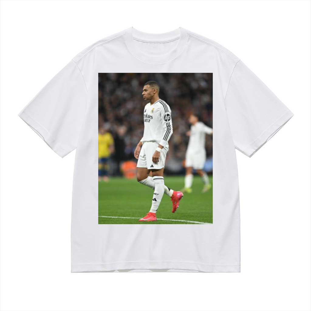 Football Striker Action T-Shirt Celebrate the Thrills of Soccer