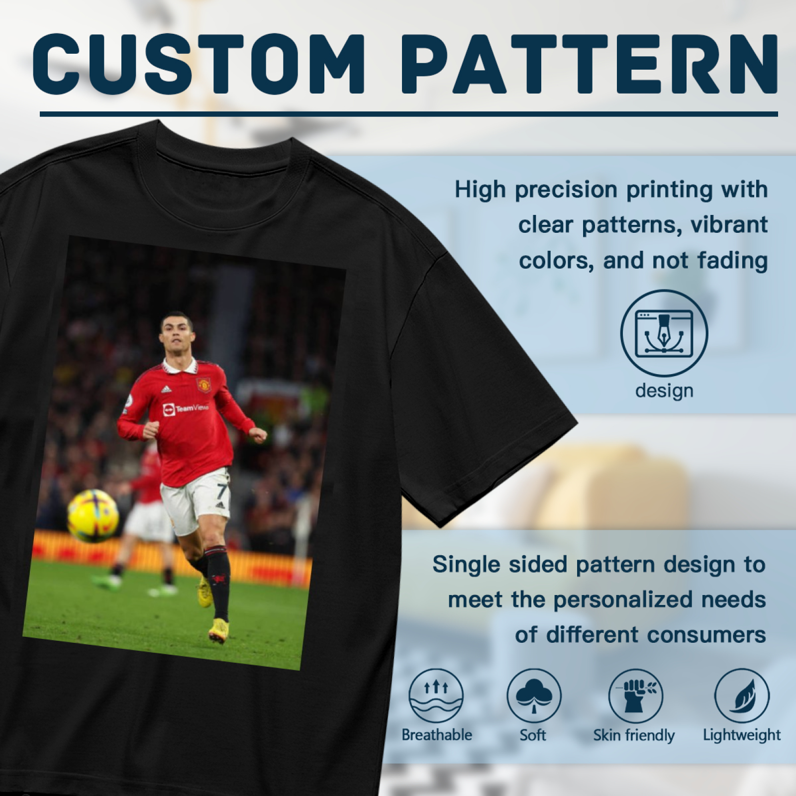 Football Power Passion Tee Celebrate Soccer¡¯s Iconic Moments