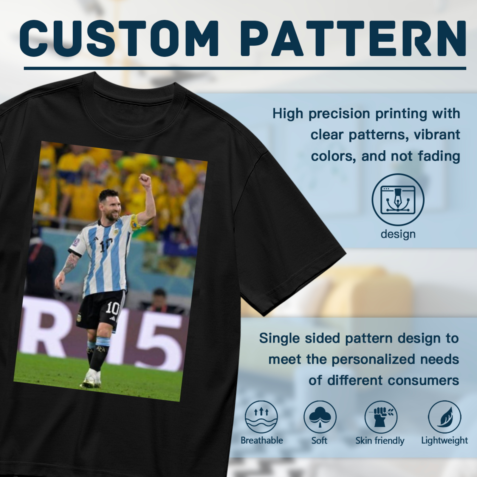 Football Legends Glory Tee Celebrate the Heroes of the Field