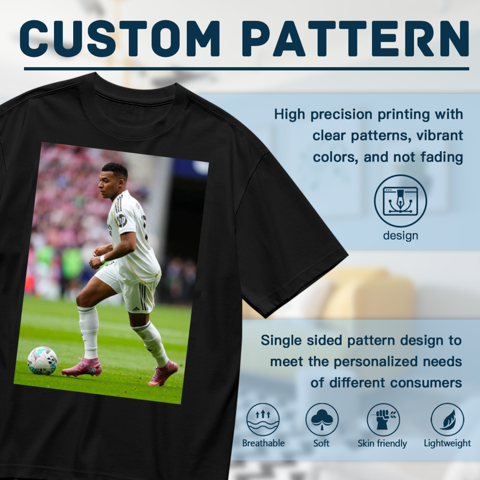 Football Star Legacy Tee Wear the Power of the Beautiful Game