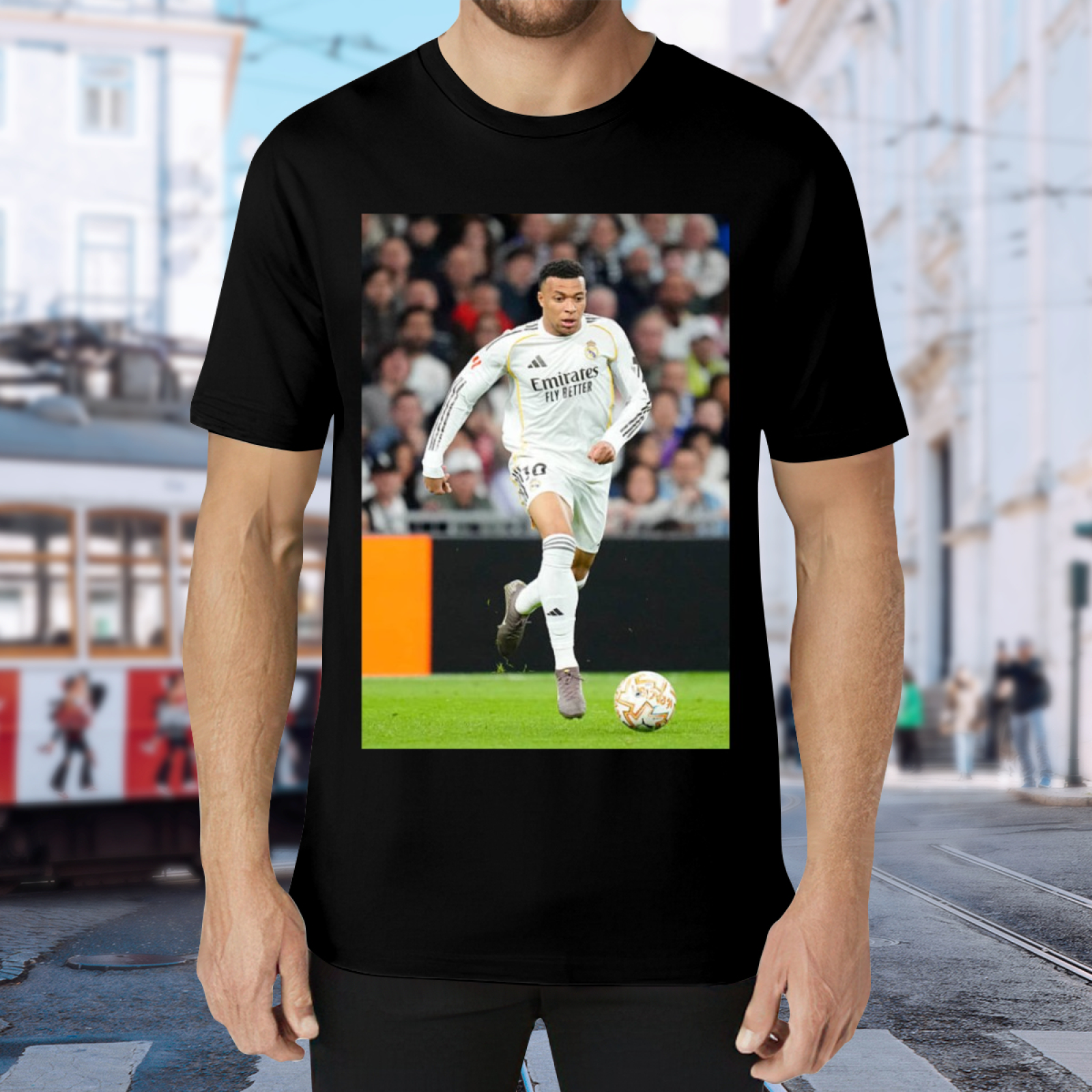Football Striker Legacy Tee Celebrate the Glory of Soccer