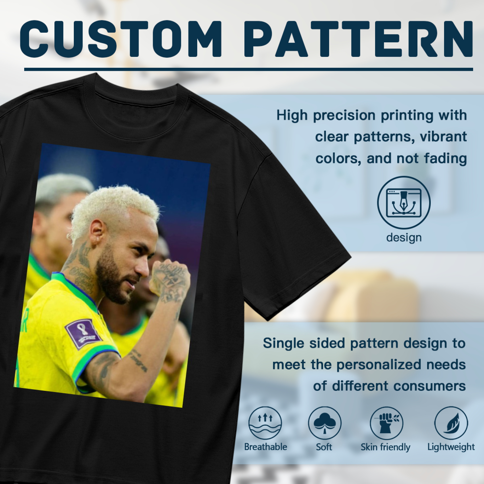 Football Action-Packed Tee Feel the Excitement of the Game