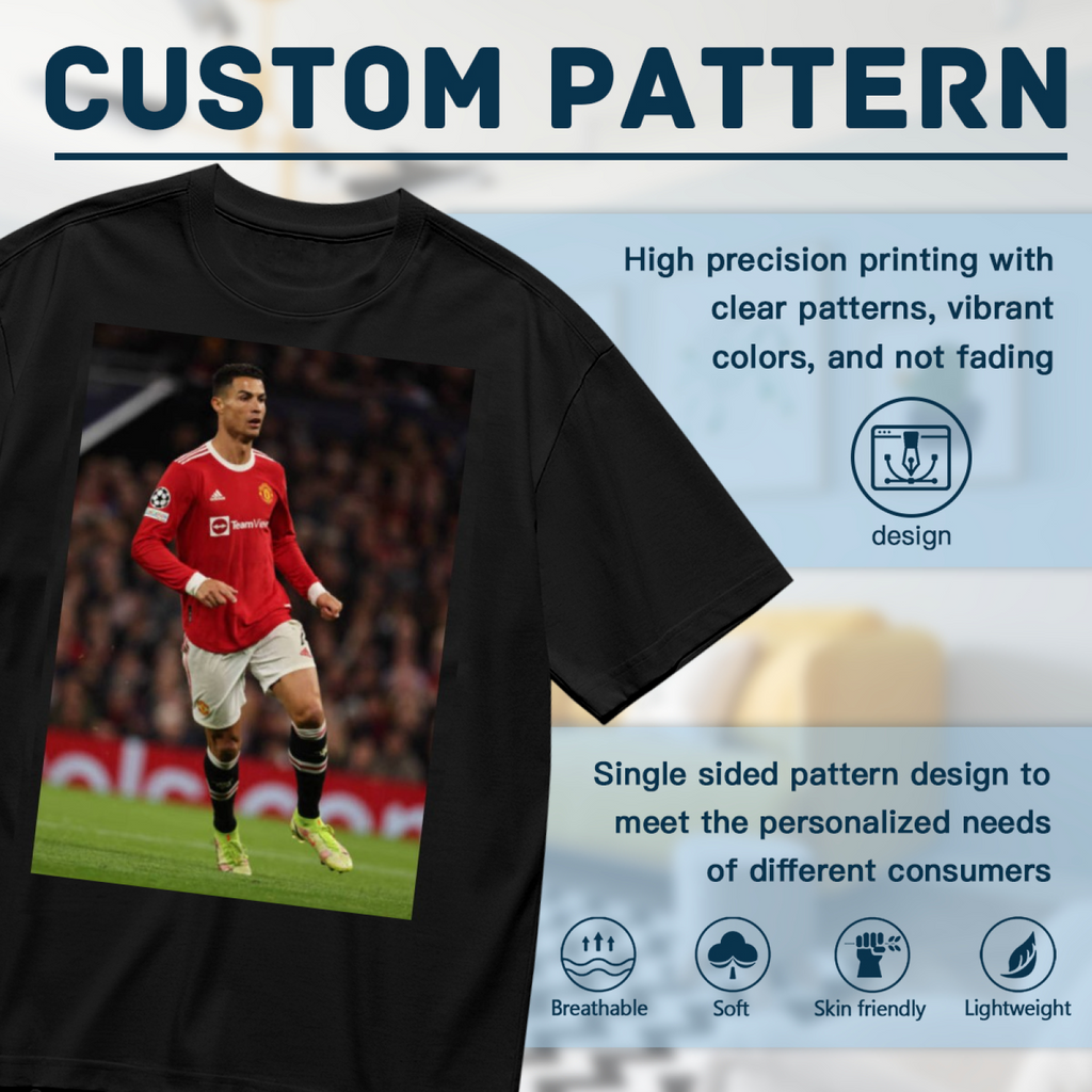 Soccer Star Glory Tee Represent the Best Players in Football
