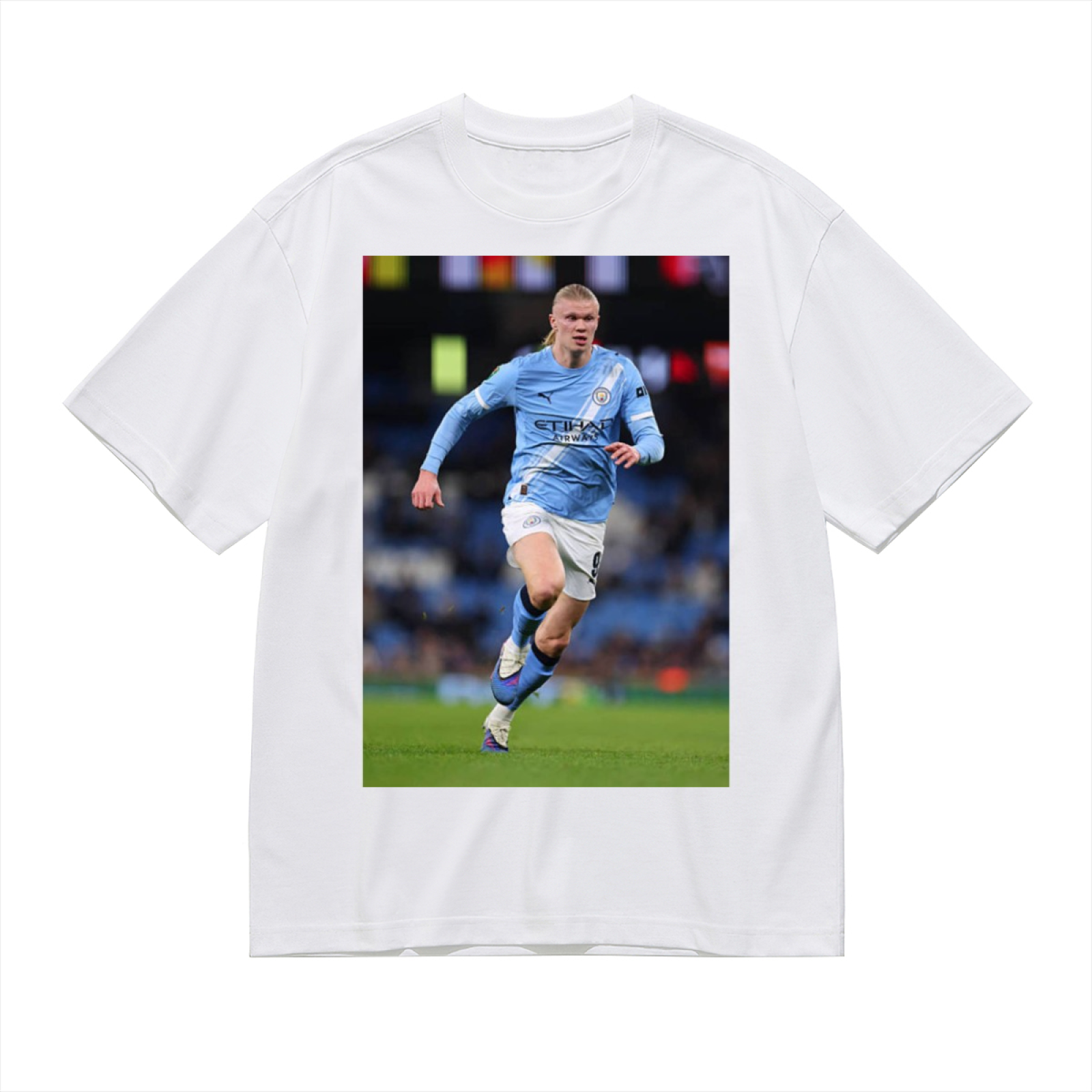 Football Striker Hero Tee Celebrate the Thrill of Football