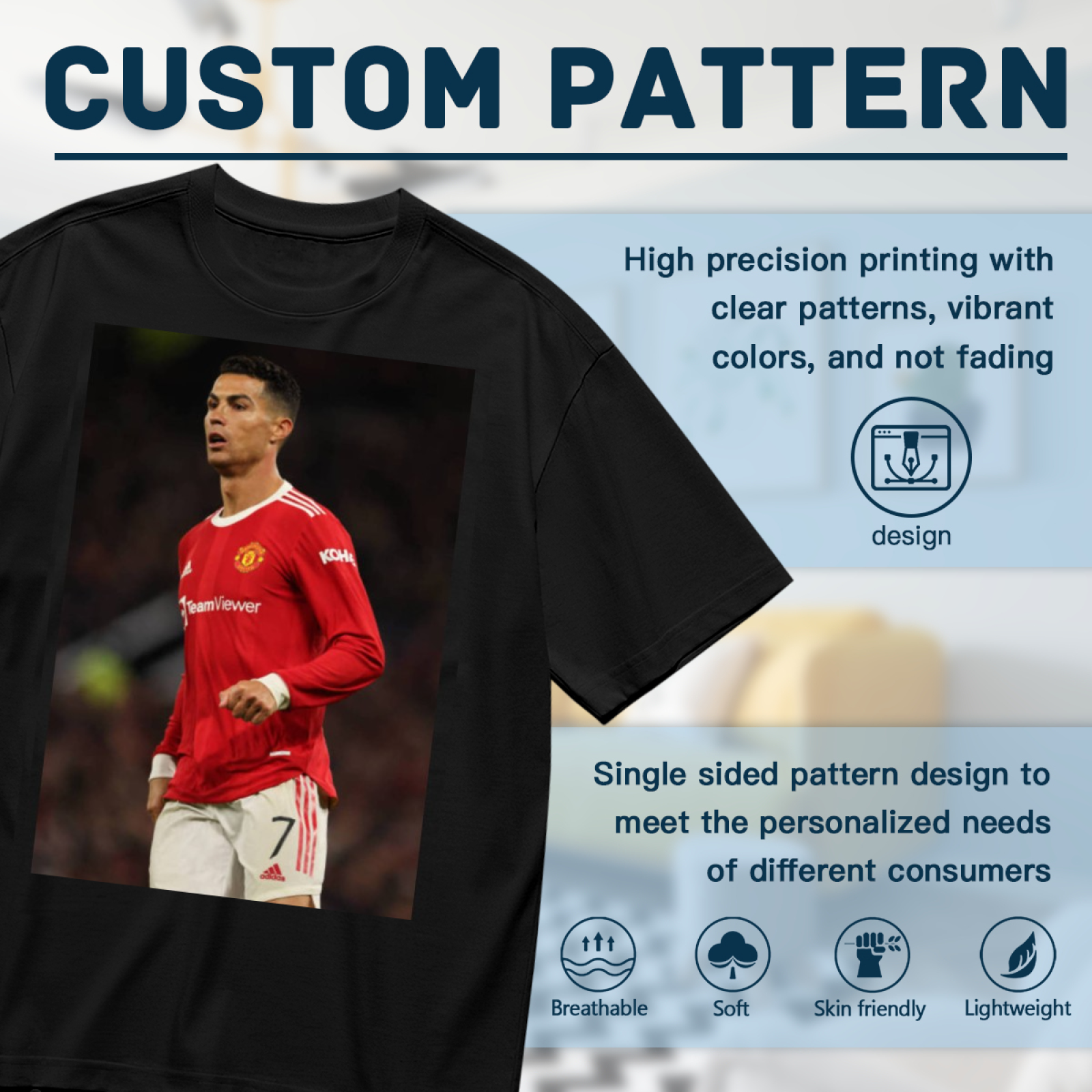 Football Victory Play Tee Wear Your Soccer Heart Everywhere