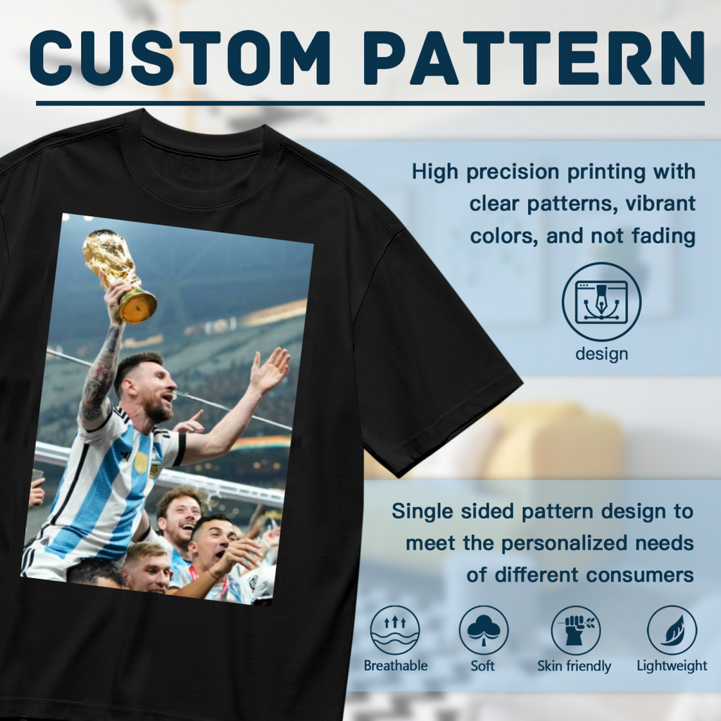 Goal-Scoring Graphic T-Shirt Perfect for Football Lovers