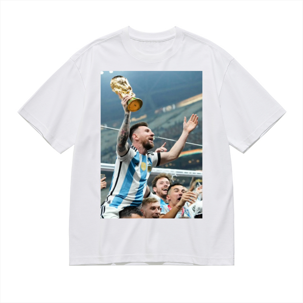 Goal-Scoring Graphic T-Shirt Perfect for Football Lovers