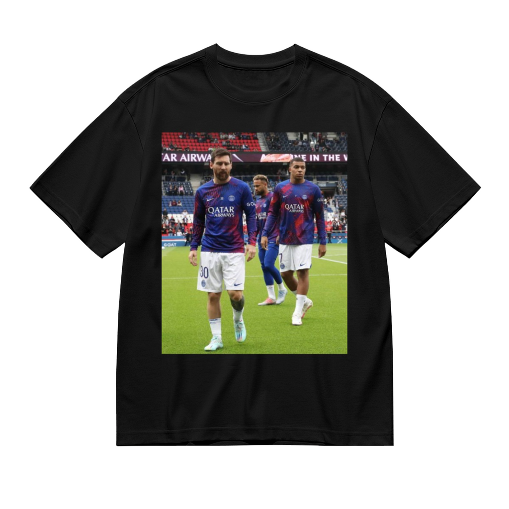 Football Star Icon Tee Wear the Power of Soccer Legends