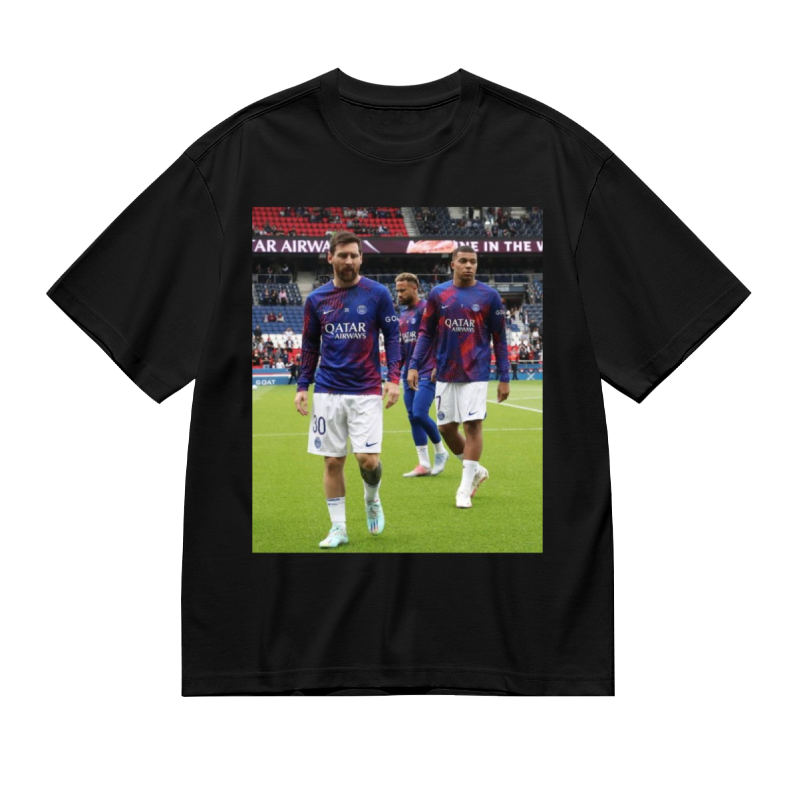 Football Star Icon Tee Wear the Power of Soccer Legends