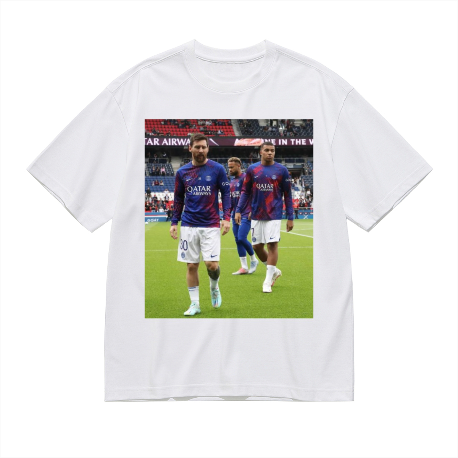Football Star Icon Tee Wear the Power of Soccer Legends