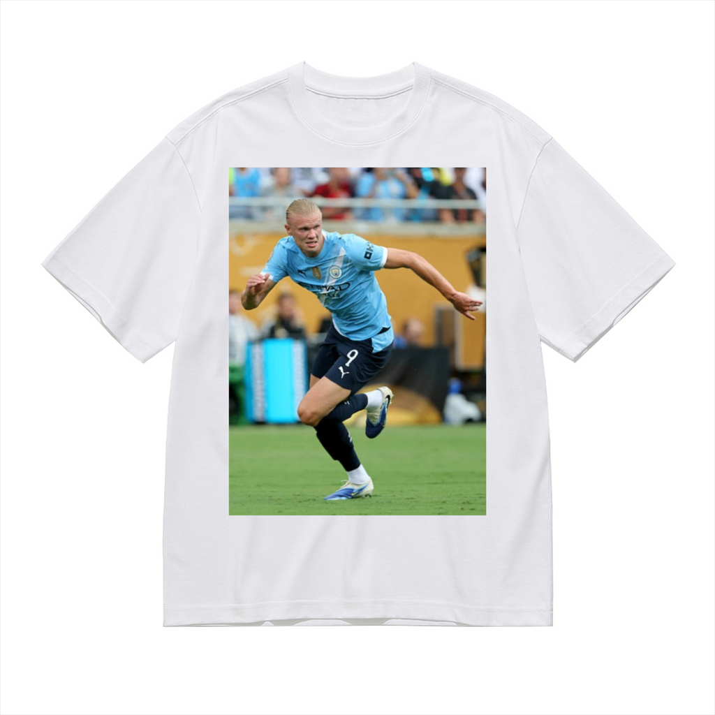 Football Striker Legacy Action Tee Show Your Support for the Beautiful Game