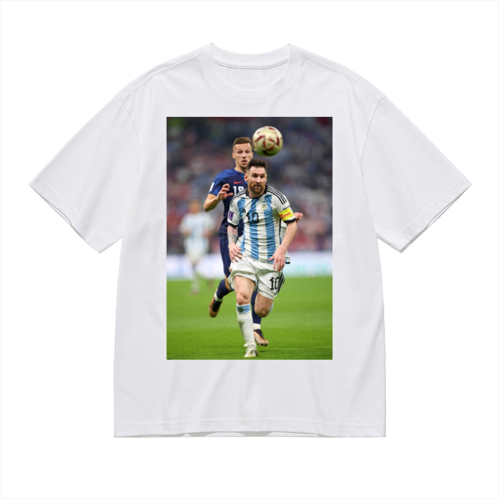 Dynamic Football Striker Tee Wear Your Soccer Passion Proudly