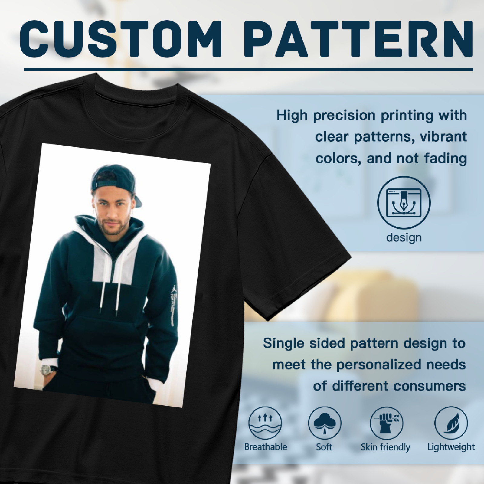 Power Play Football Tee Ideal for Passionate Soccer Fans