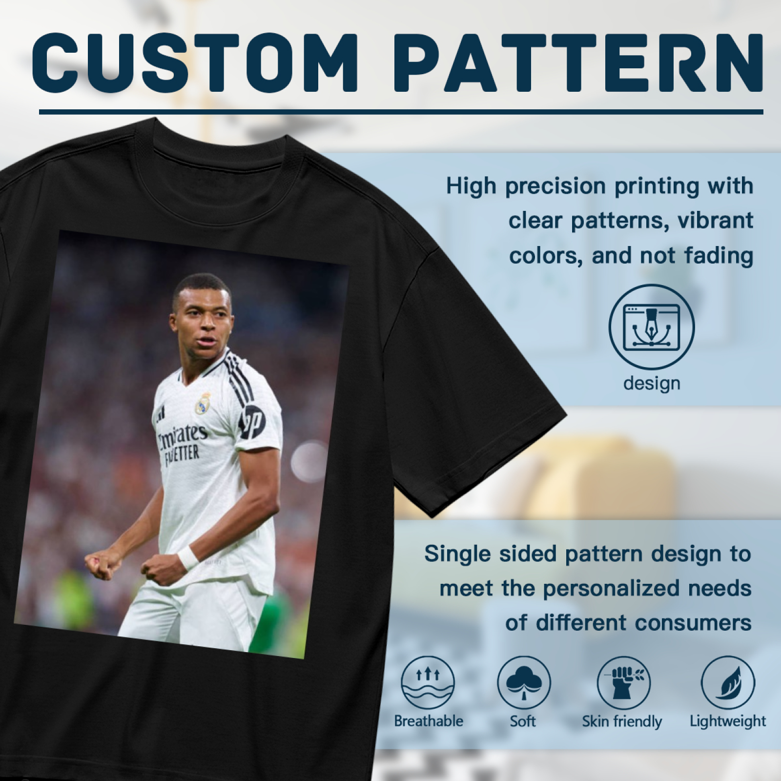 Football Victory Glory Star Tee Represent the Best of the Beautiful Game