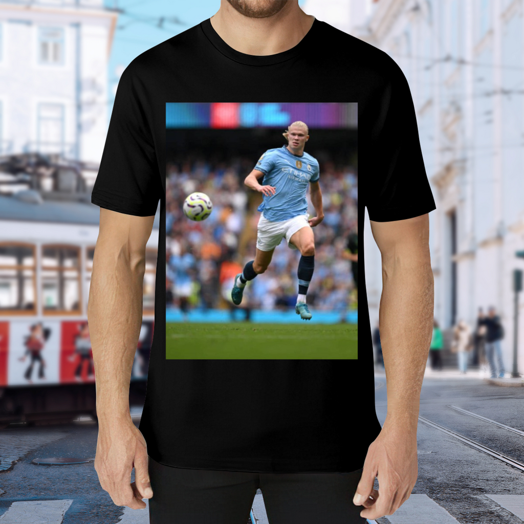 Football Champion Striker Tee Represent the Heart of Football