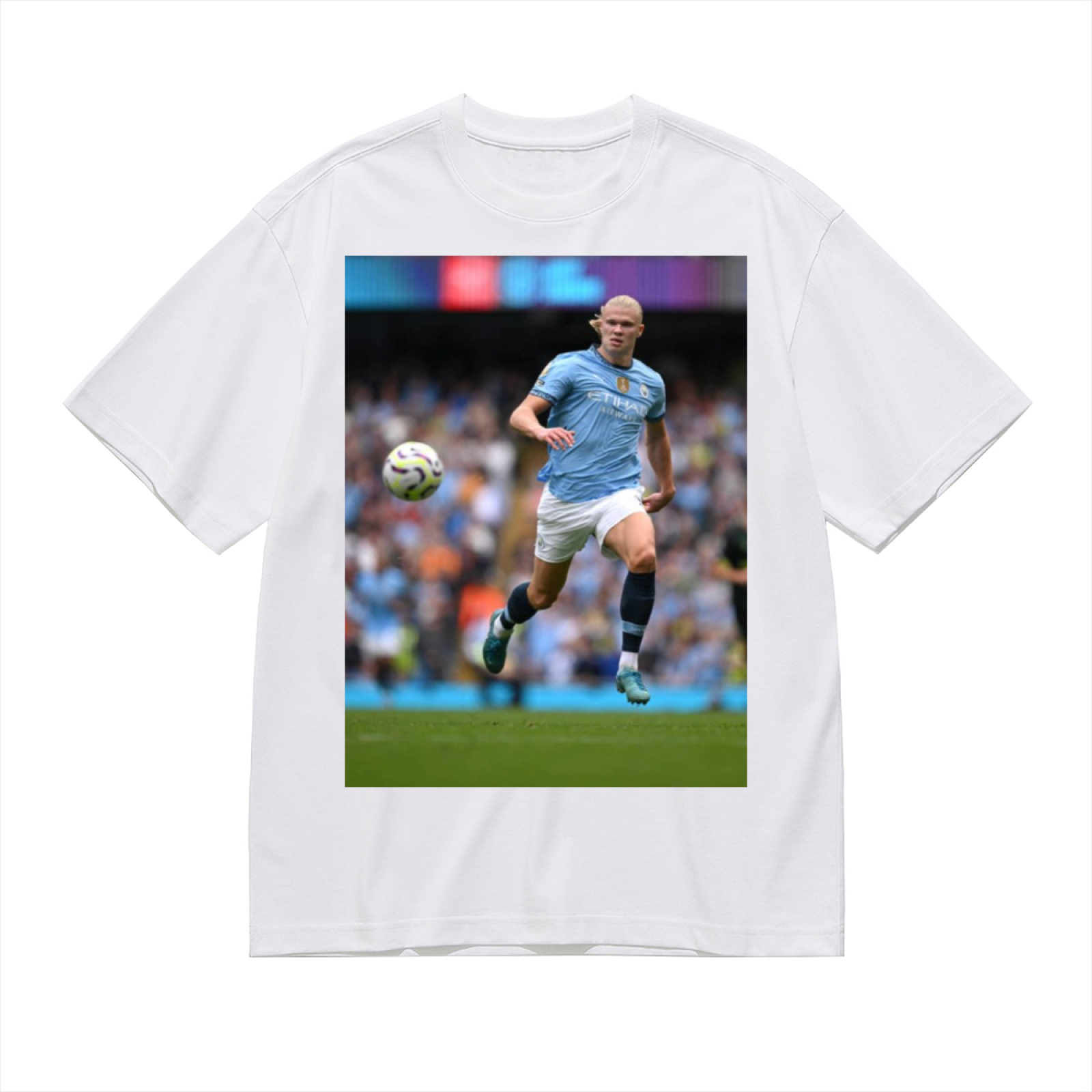 Football Champion Striker Tee Represent the Heart of Football