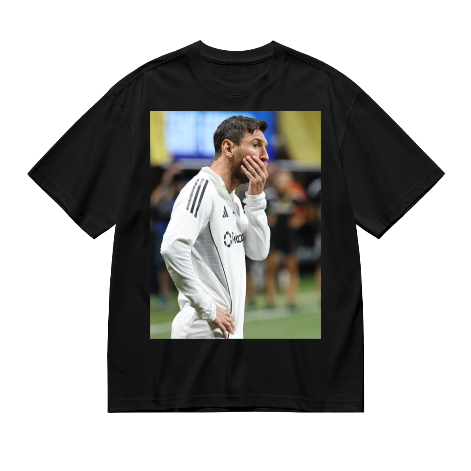 Dynamic Soccer Style Tee Perfect for Football Enthusiasts