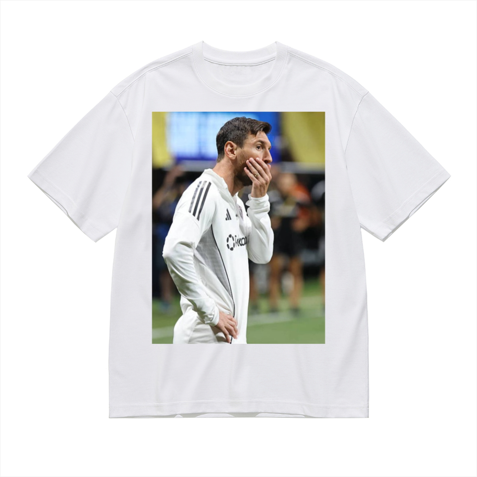 Dynamic Soccer Style Tee Perfect for Football Enthusiasts