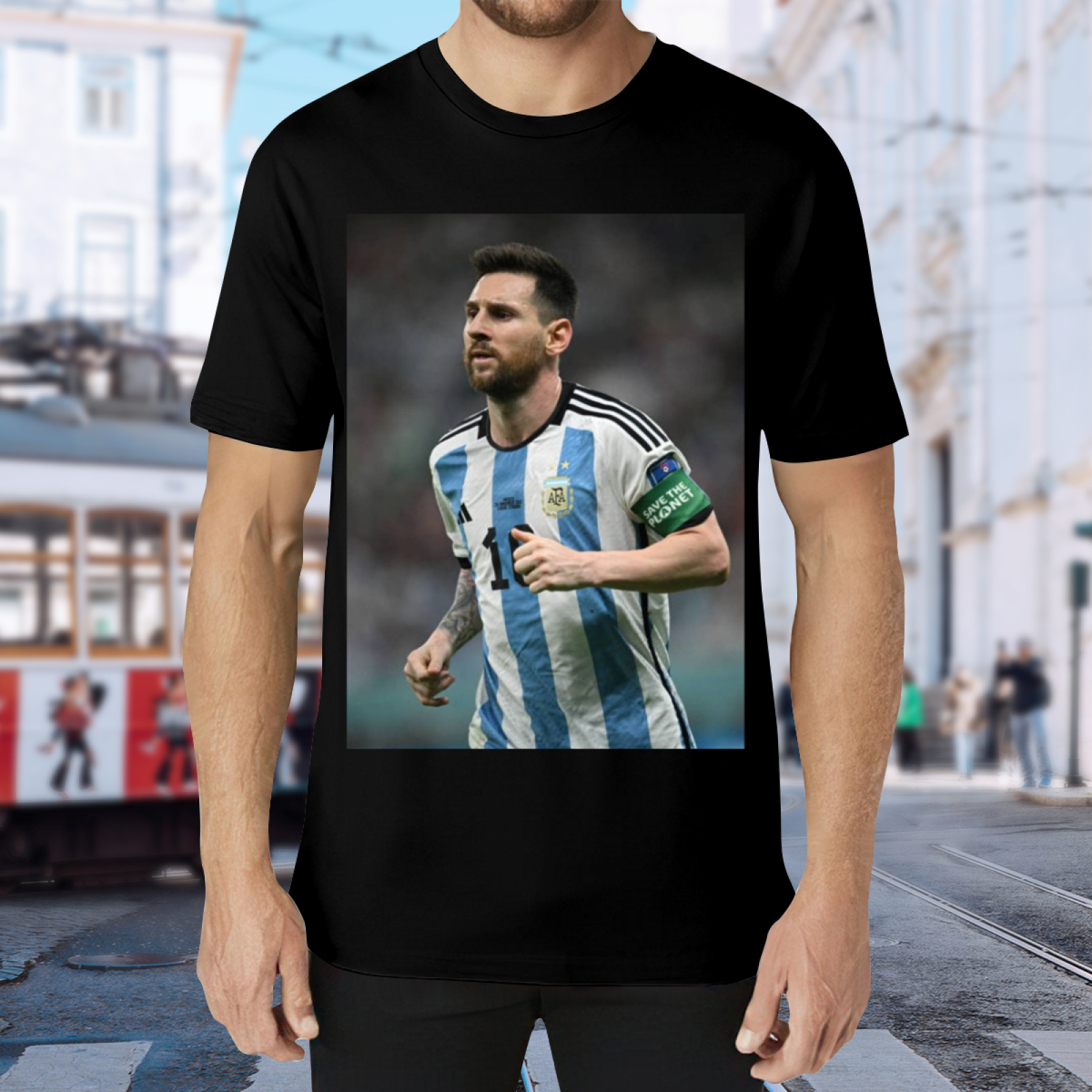 Football Victory Power Tee Celebrate the Soccer Legends