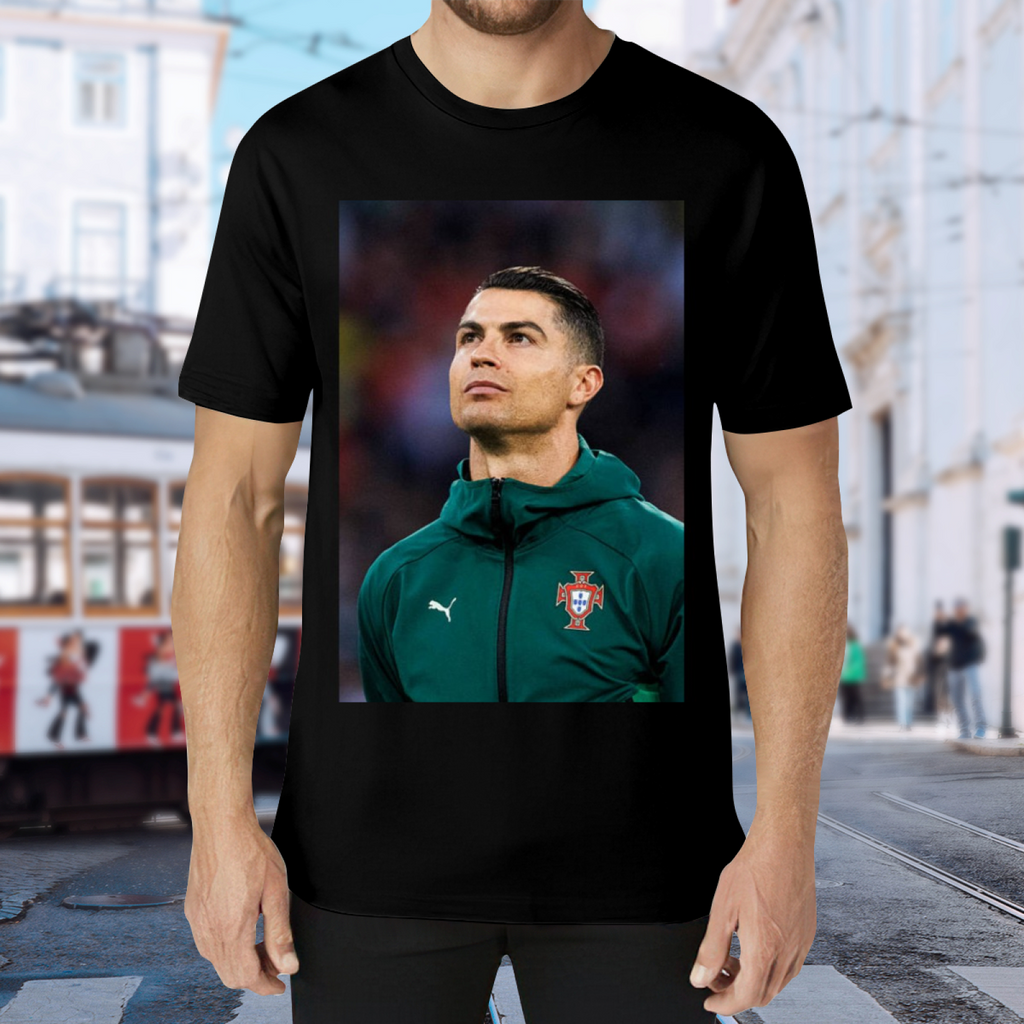 Football Striker Glory Graphic Tee Perfect for True Football Fans
