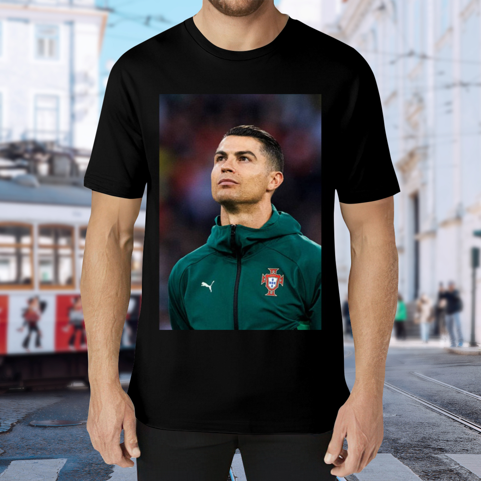 Football Striker Glory Graphic Tee Perfect for True Football Fans