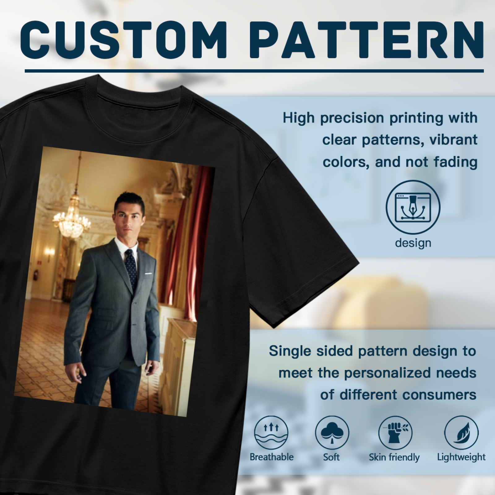 Football Champion Hero Tee Show Your Love for Soccer¡¯s Best