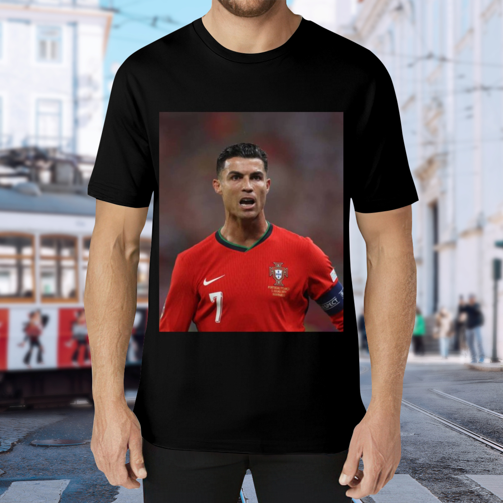 Football Masterpiece Graphic Tee Show Your Love for the Sport