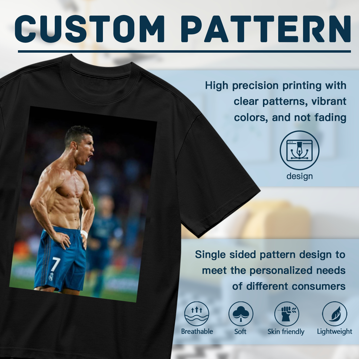 On the Field Graphic T-Shirt ¨C Celebrate Football Like Never Before