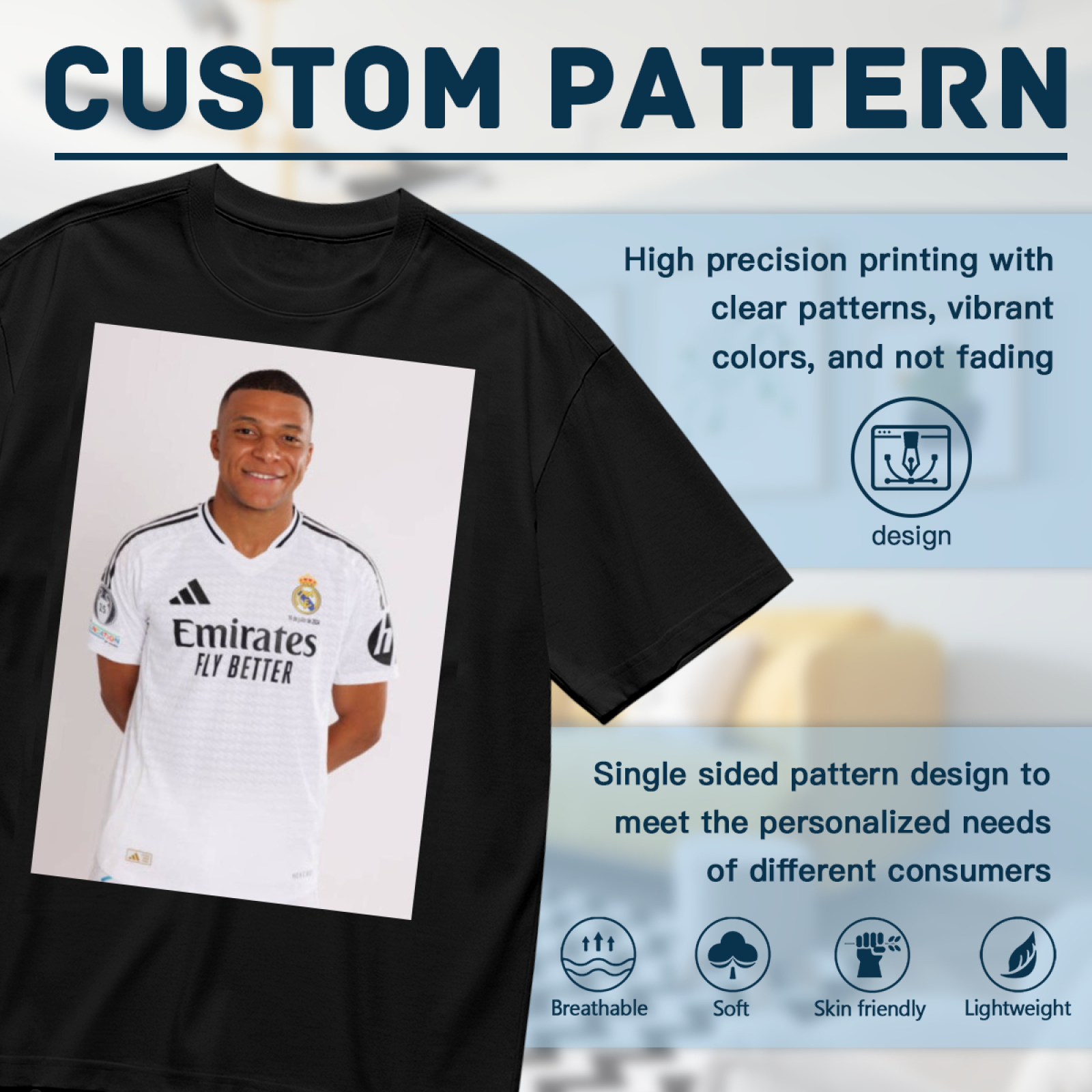 Football Power Striker Tee Celebrate Soccer¡¯s Greatest Heroes