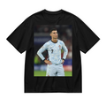 Dynamic Football Kick Graphic T-Shirt ¨C Feel the Power of the Game