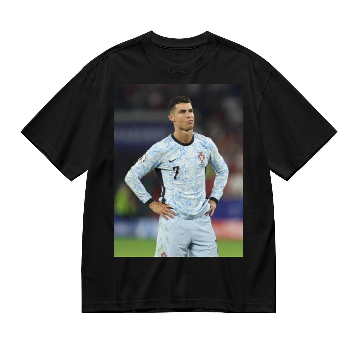 Dynamic Football Kick Graphic T-Shirt ¨C Feel the Power of the Game