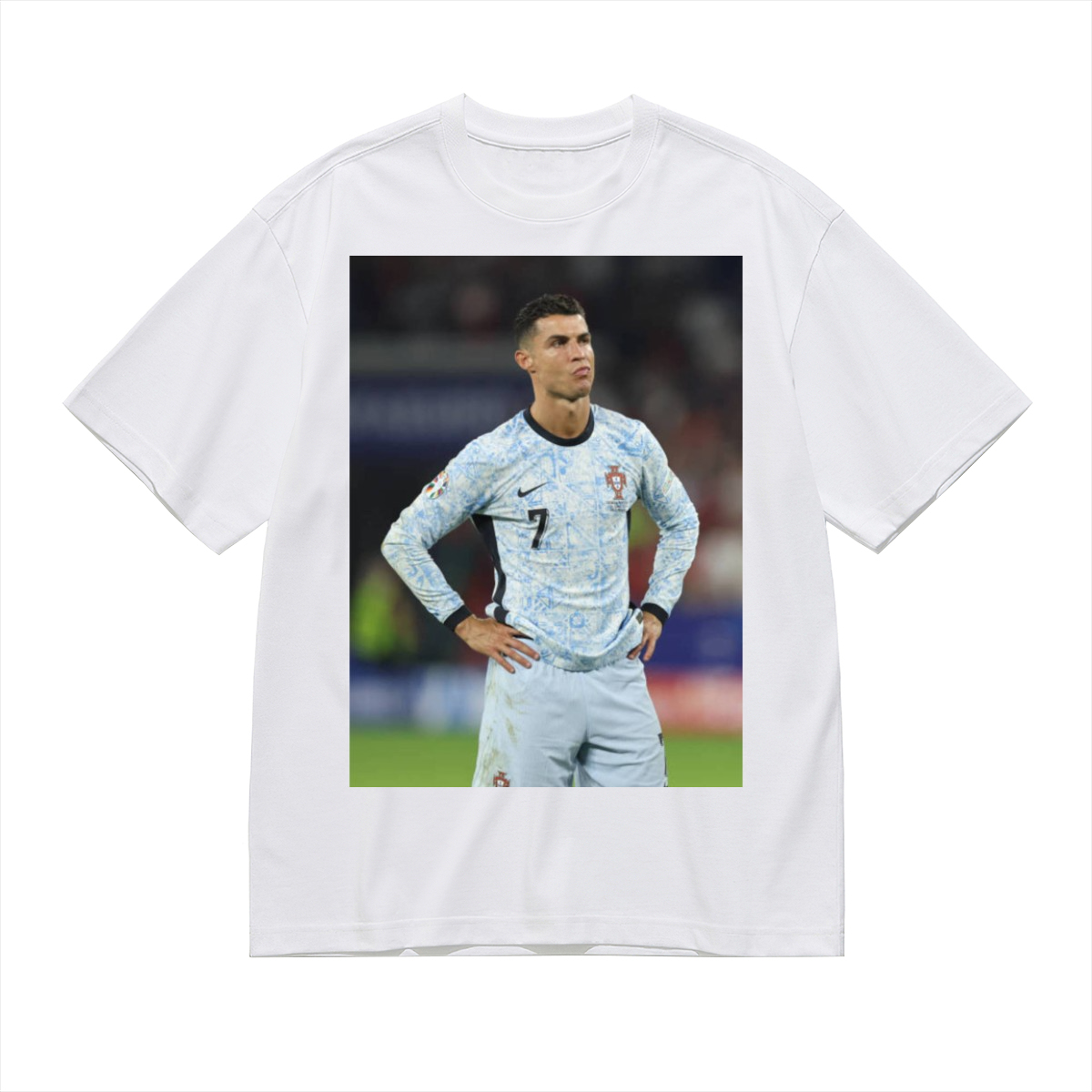 Dynamic Football Kick Graphic T-Shirt ¨C Feel the Power of the Game