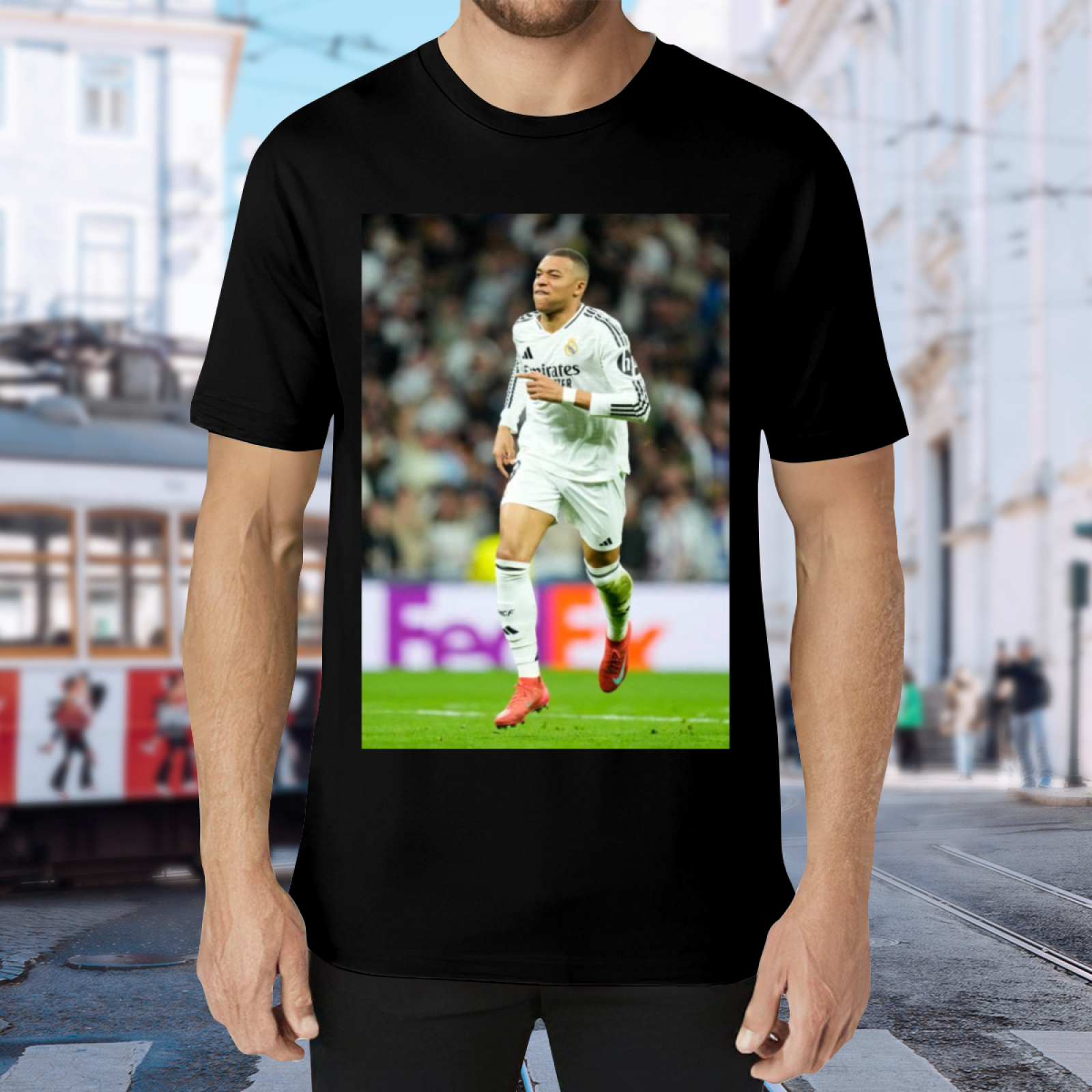 Football Victory Striker Hero Tee Celebrate the Power of Football