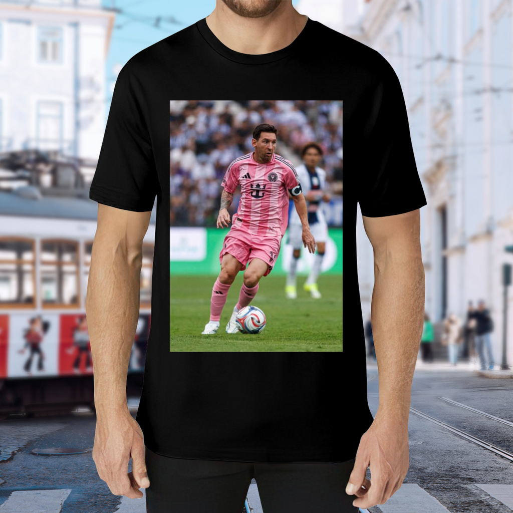 Football Superstar Style Tee Celebrate Football with Every Kick