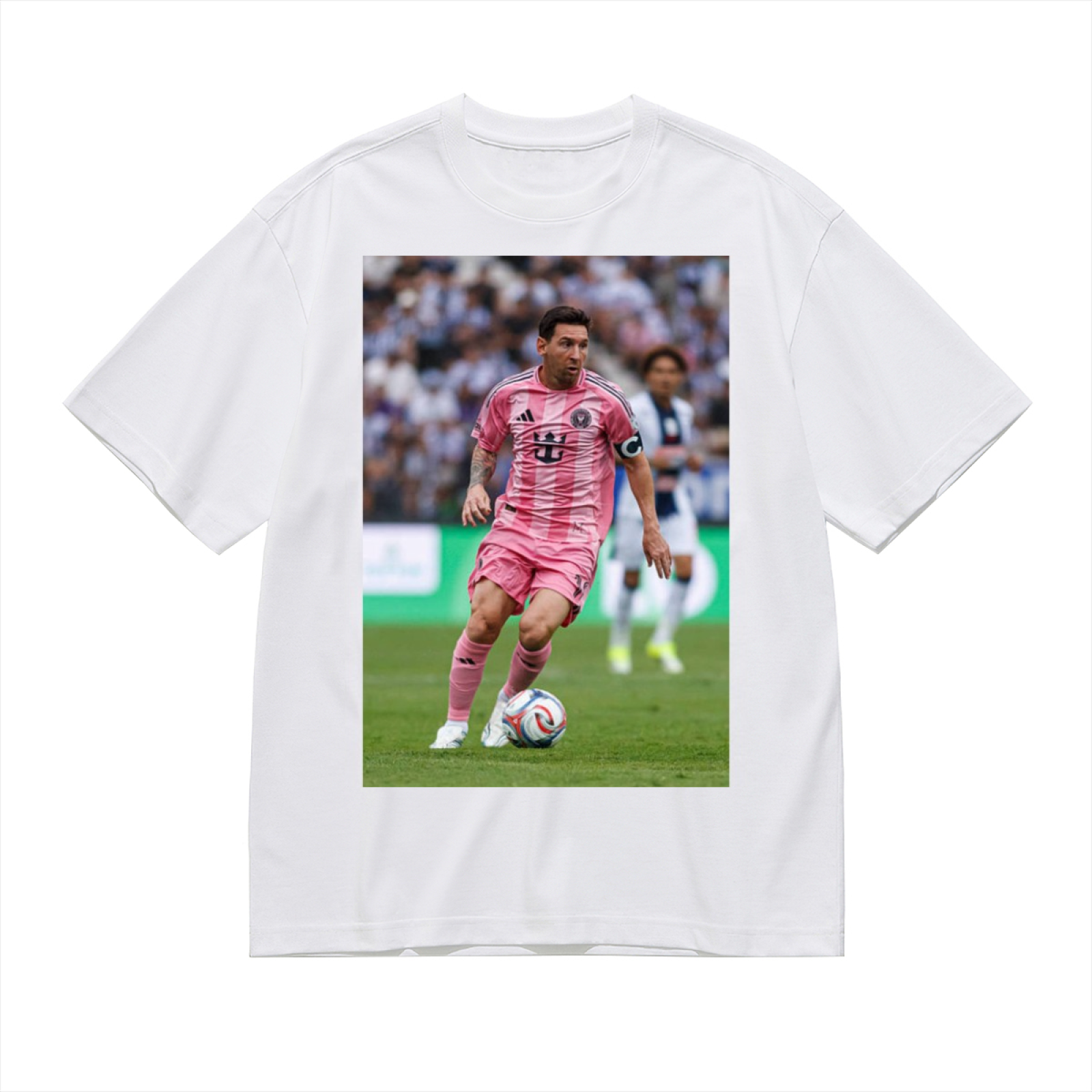 Football Superstar Style Tee Celebrate Football with Every Kick