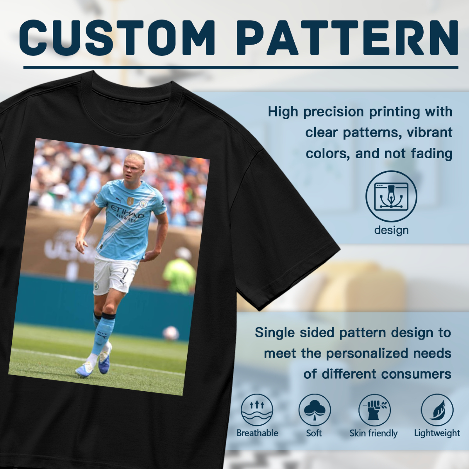 Football Victory Glory Tee Represent the Thrill of Soccer¡¯s Best