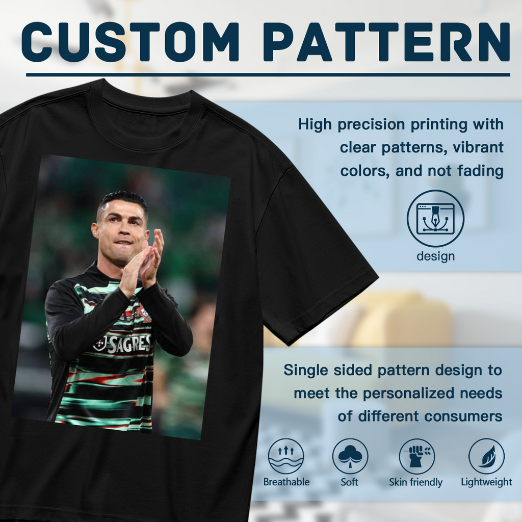 Football Hero-Inspired Tee ¨C A Perfect Match for Any Fan
