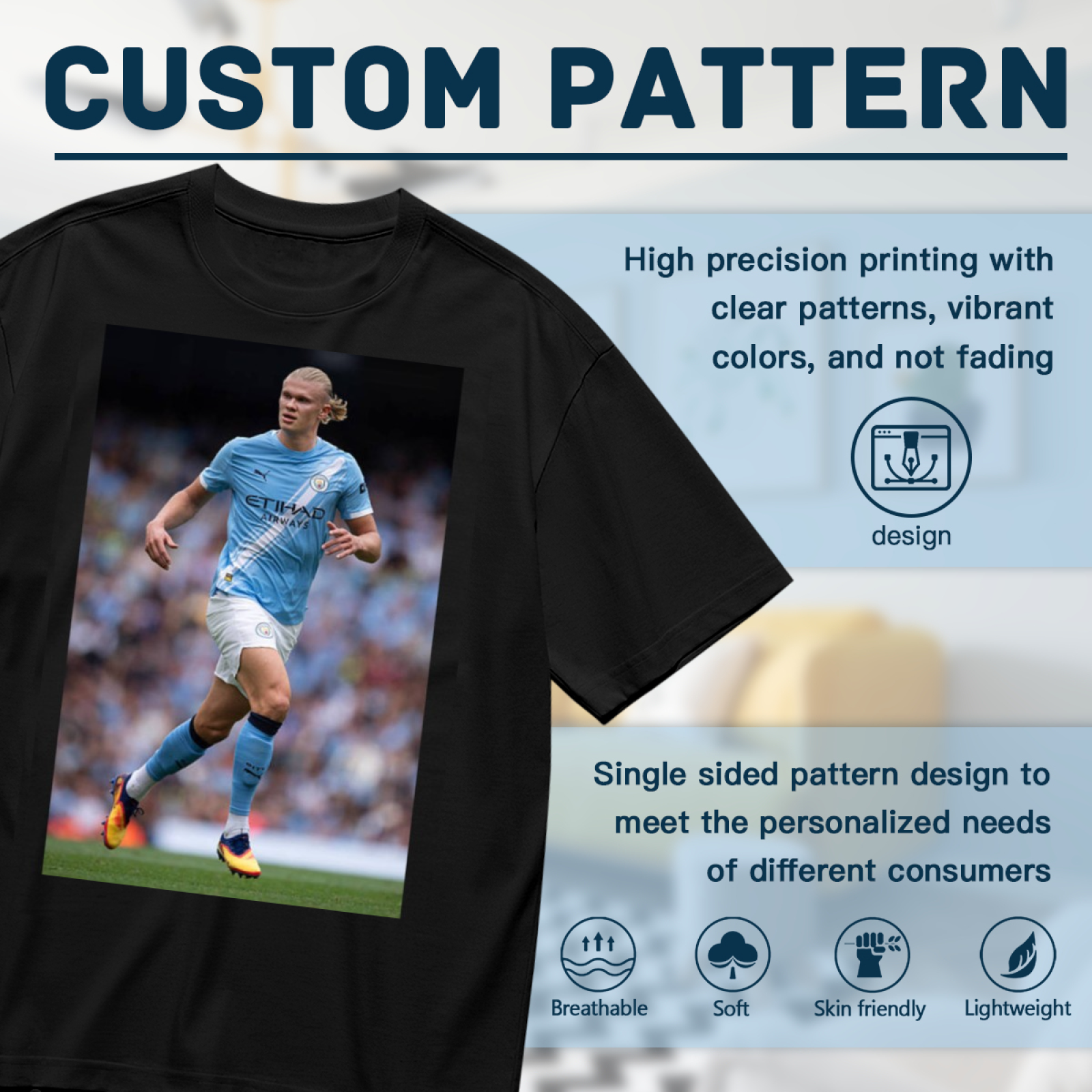 Football Action Hero Tee Wear the Power of the Beautiful Game
